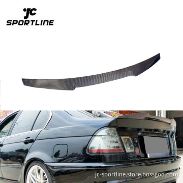 Carbon Fiber Rear Spoiler for BMW 3 Series E46 4-Door 1998-2005